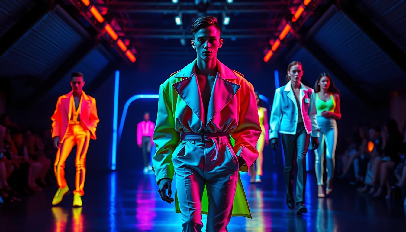 Couleurs audacieuses mode masculine 2025