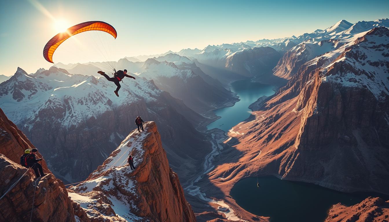 Expériences extrêmes aventure tourisme
