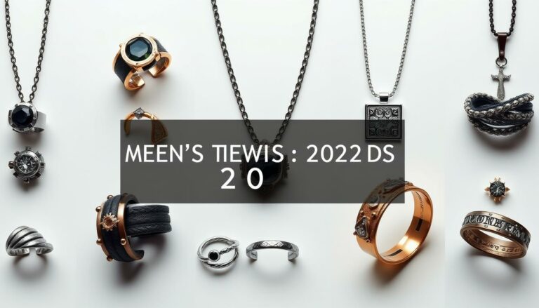 Bijoux pour hommes : les tendances audacieuses de 2025