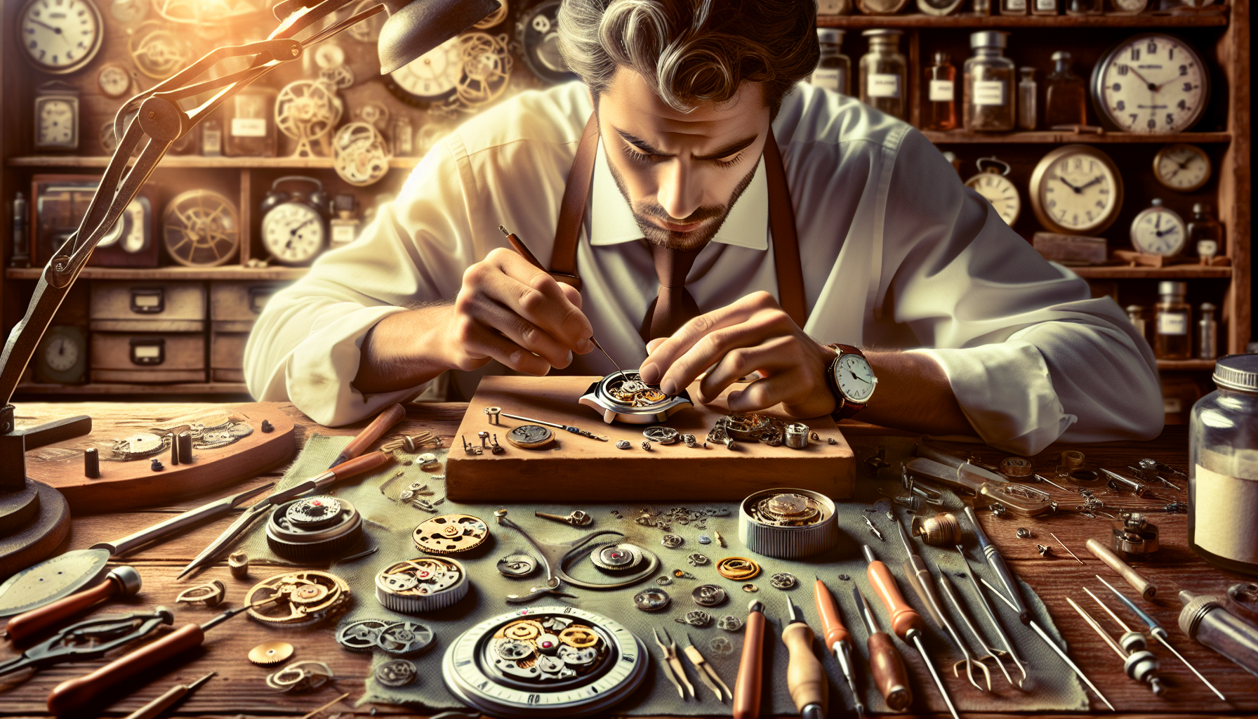 découvrez notre guide complet sur la réparation de montres, conçu spécialement pour les passionnés d'horlogerie. apprenez les techniques essentielles, les outils indispensables et les astuces d'experts pour redonner vie à vos garde-temps favoris.