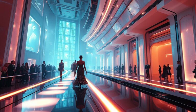 Défilés virtuels mode luxe