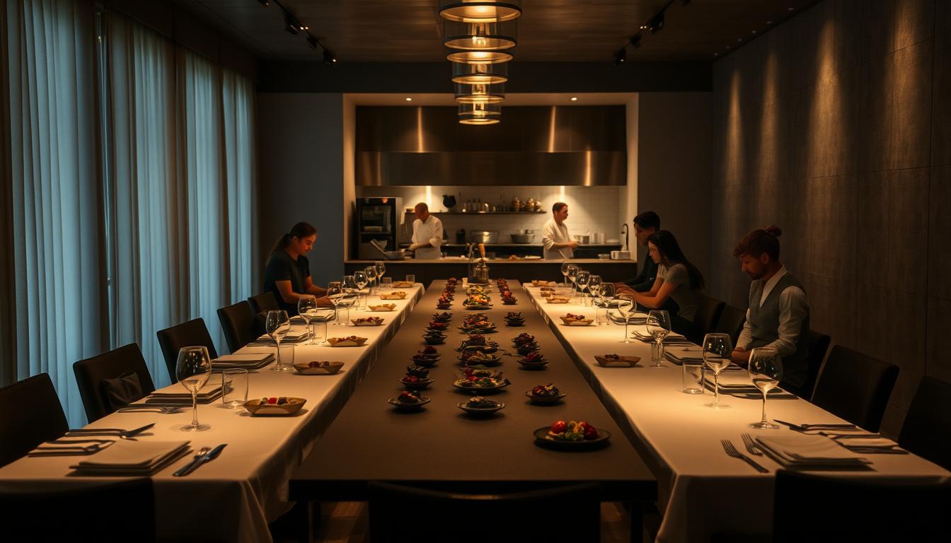 Expériences culinaires immersives
