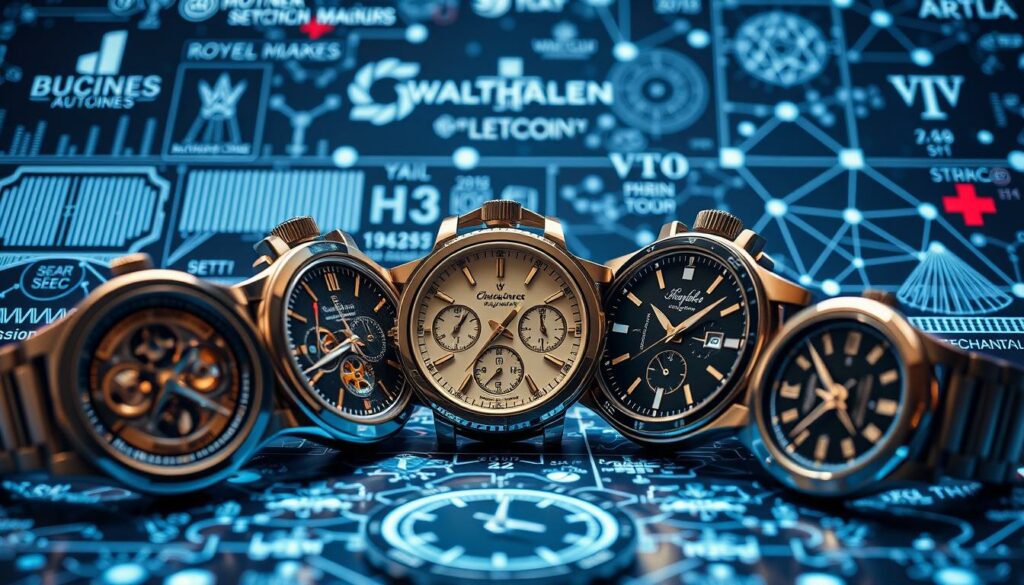 cas pratiques blockchain horlogerie
