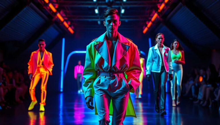 Couleurs audacieuses mode masculine 2025